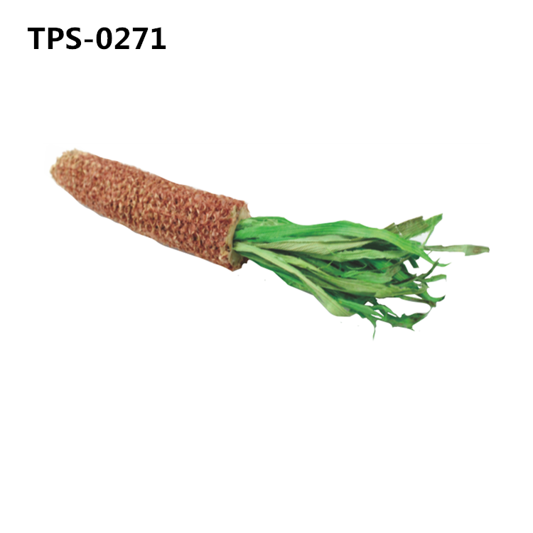 Naturall and Safe Chewable Teeth Grinding Toys,Corncob Chew Toy for Small Animals, Rabbits, Hamsters and Rodents TPS-0271/5 - Image 1