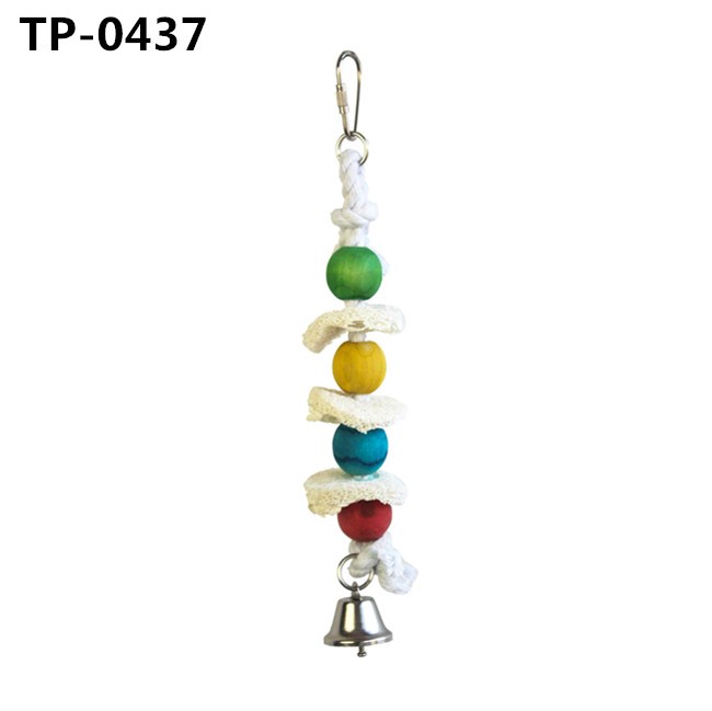 Wooden Blocks Tearing Parrot Toys for Small Medium Birds Bites Chews with Factory Price - Image 5