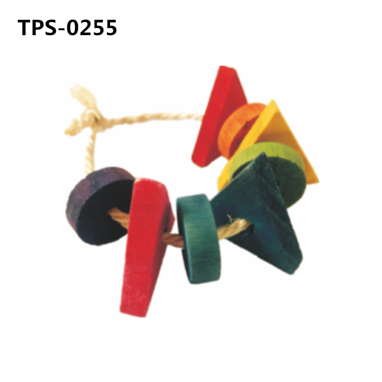 Wooden Chewing Toy for Small Animals, Rabbit, Guinea Pig, Bunny, Chinchilla TPS-0254/5 - Image 2