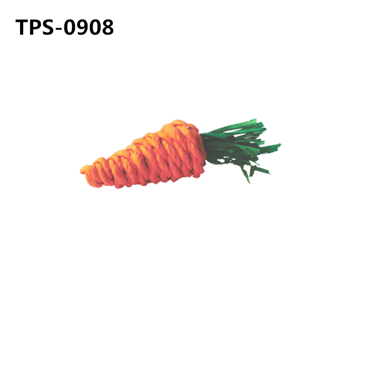 Woven Carrot Eggplant Hamster Chew Toys Rabbit Bites Grind Teeth Toys Small Animal Chew Toys for Bunny, Guinea Pig TPS-0904/5/8/9/10 - Image 2