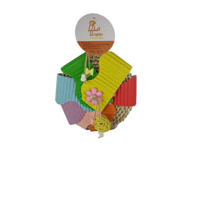 Colorful Woven Parrot Toys TPS-1677