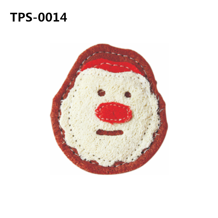 Xmas Small Pet Teeth Grinding Loofah Toy Chinchilla Chew Teeth Toys Guinea Pig Chew Toy Rat Bites Toys for Hamster Chew Rabbit Mouse TPS-0014/15/21/22/24/25 - Image 1
