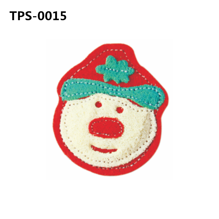 Xmas Small Pet Teeth Grinding Loofah Toy Chinchilla Chew Teeth Toys Guinea Pig Chew Toy Rat Bites Toys for Hamster Chew Rabbit Mouse TPS-0014/15/21/22/24/25 - Image 2